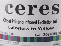 Ofset Infrared Excitation Ink Żółty I Zielony Kolor