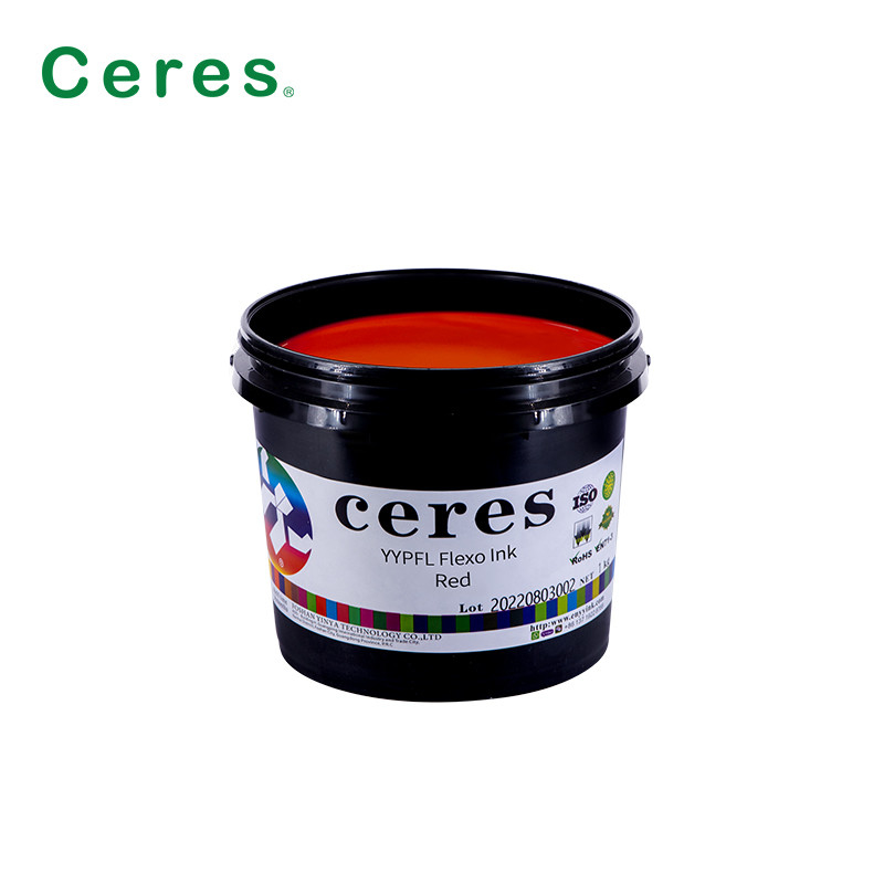 CMYK Kolor YYPFL Flexo Tint For Textile Cloth Ribbons
