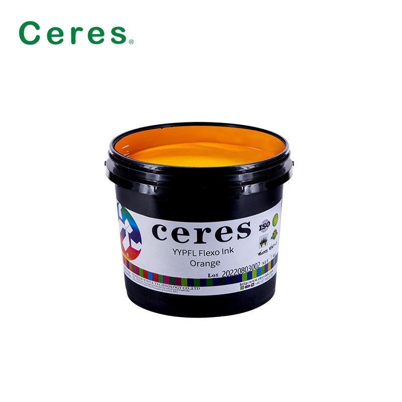 CMYK Kolor YYPFL Flexo Tint For Textile Cloth Ribbons