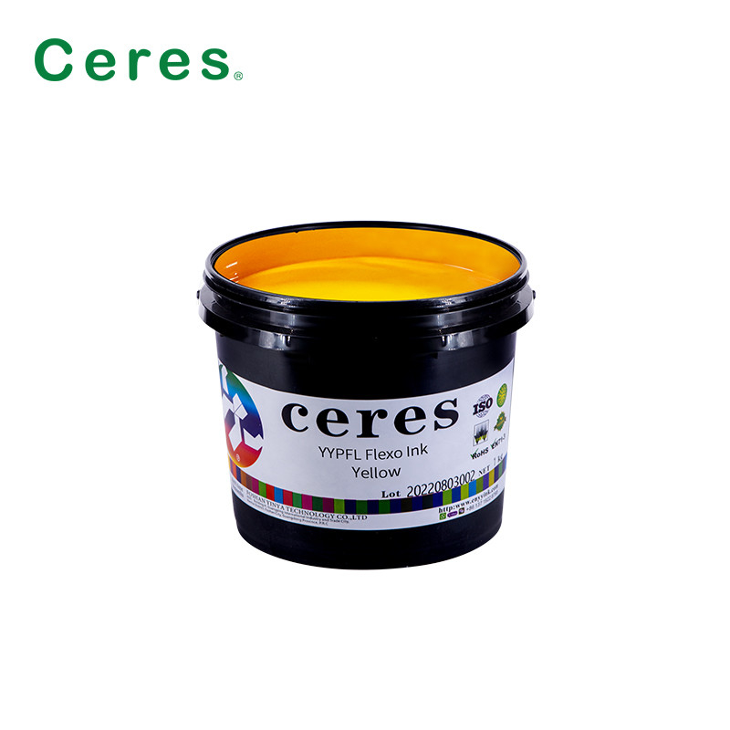 CMYK Kolor YYPFL Flexo Tint For Textile Cloth Ribbons