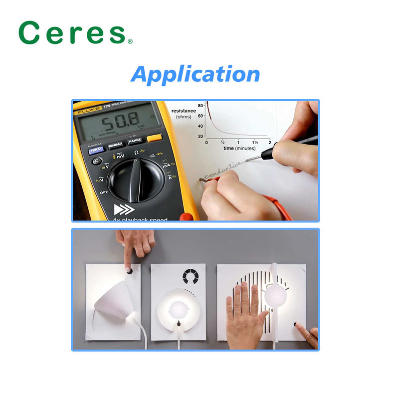 75 ohm Carbon Security Ink Silver Color dla płyt obwodowych