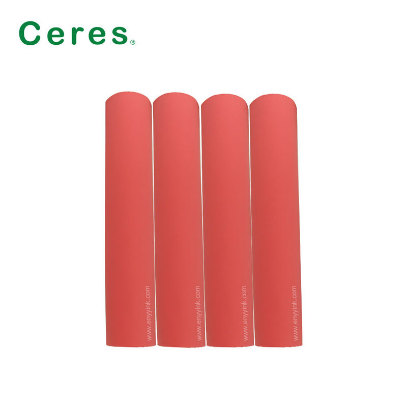 UV Czerwony Kolor Samoklejny Drukowanie Gumowe Koce grubość 1,95 mm