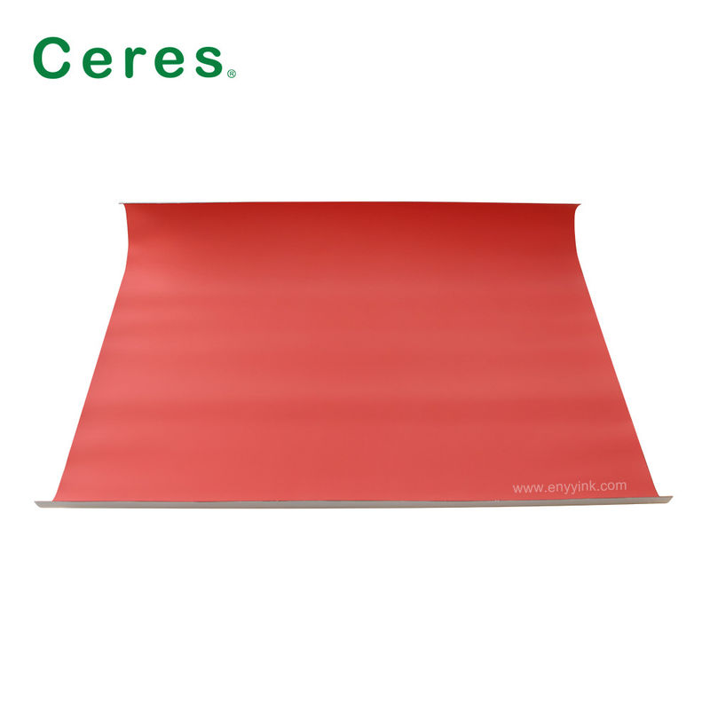 UV Czerwony Kolor Samoklejny Drukowanie Gumowe Koce grubość 1,95 mm