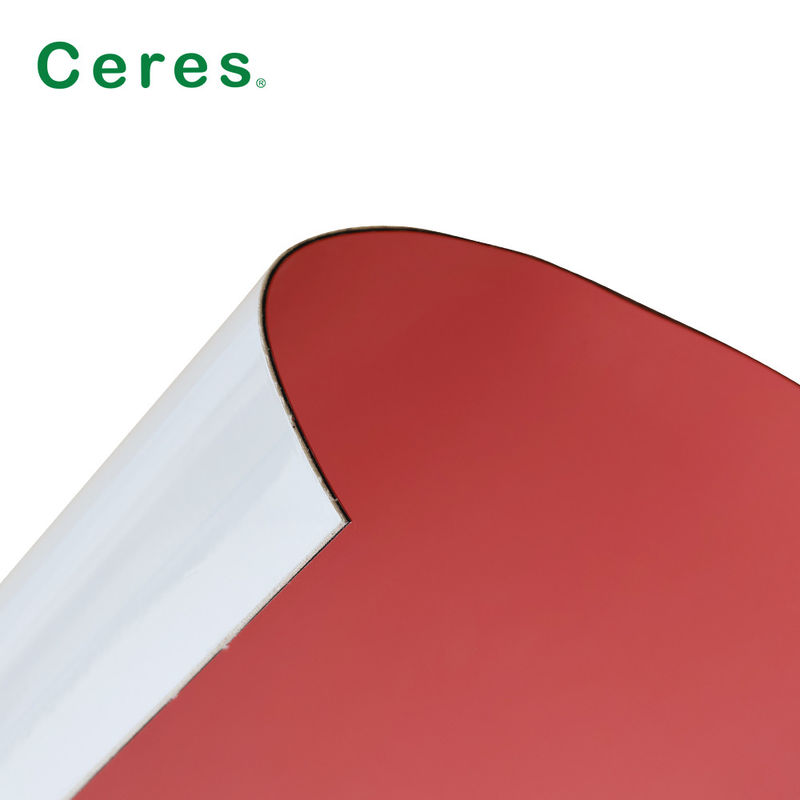 UV Czerwony Kolor Samoklejny Drukowanie Gumowe Koce grubość 1,95 mm