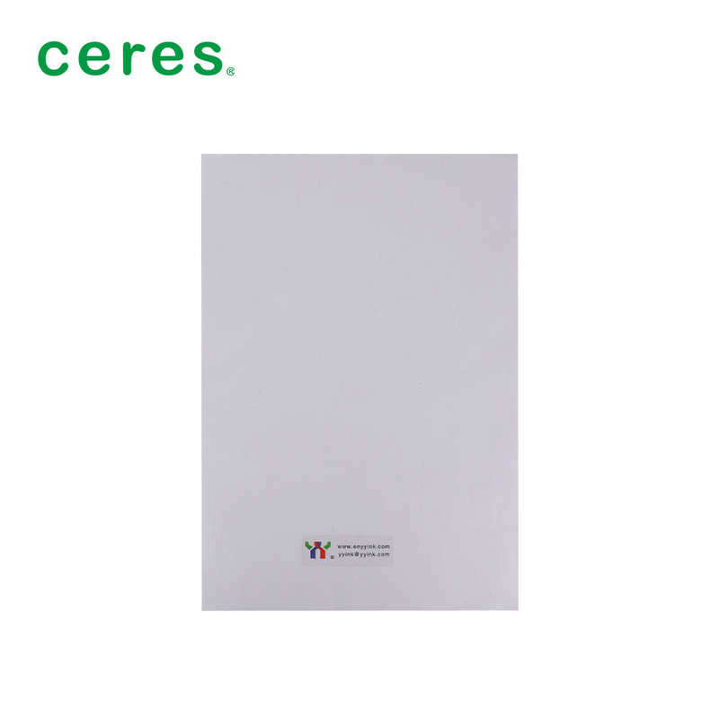 Papier z włókien UV widoczny w kolorze czerwonym i niewidzialny w kolorze niebieskim o długości 3 mm