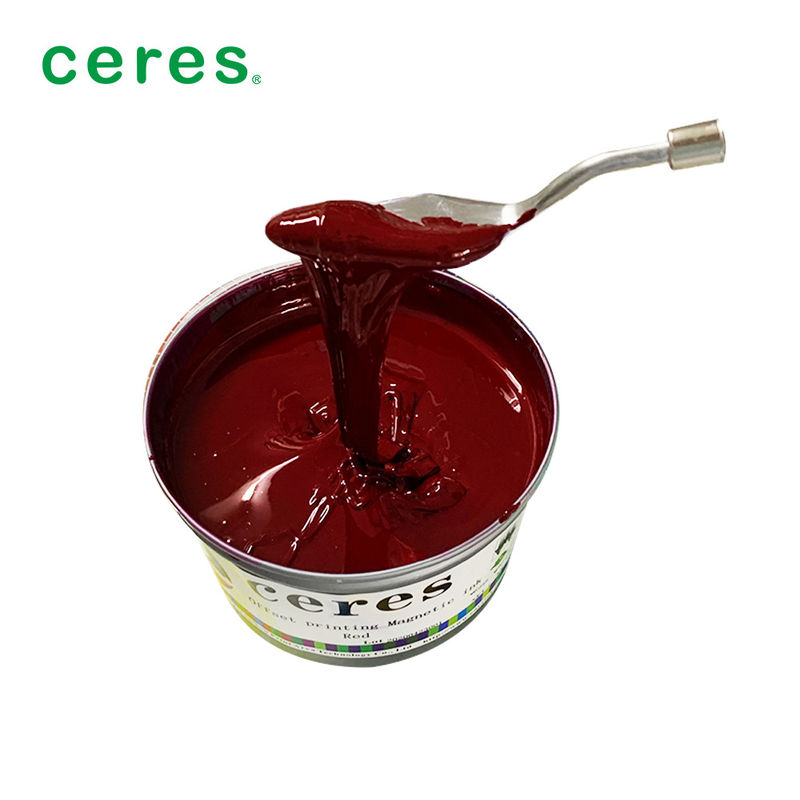 Farba czerwona 1 kg / puszka Normalne suszenie