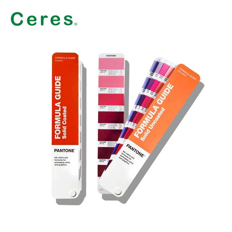 GP1601B Przewodnik do formuły Pantone powlekany Niepowlekany 2390 Kolory 2 sztuk Set