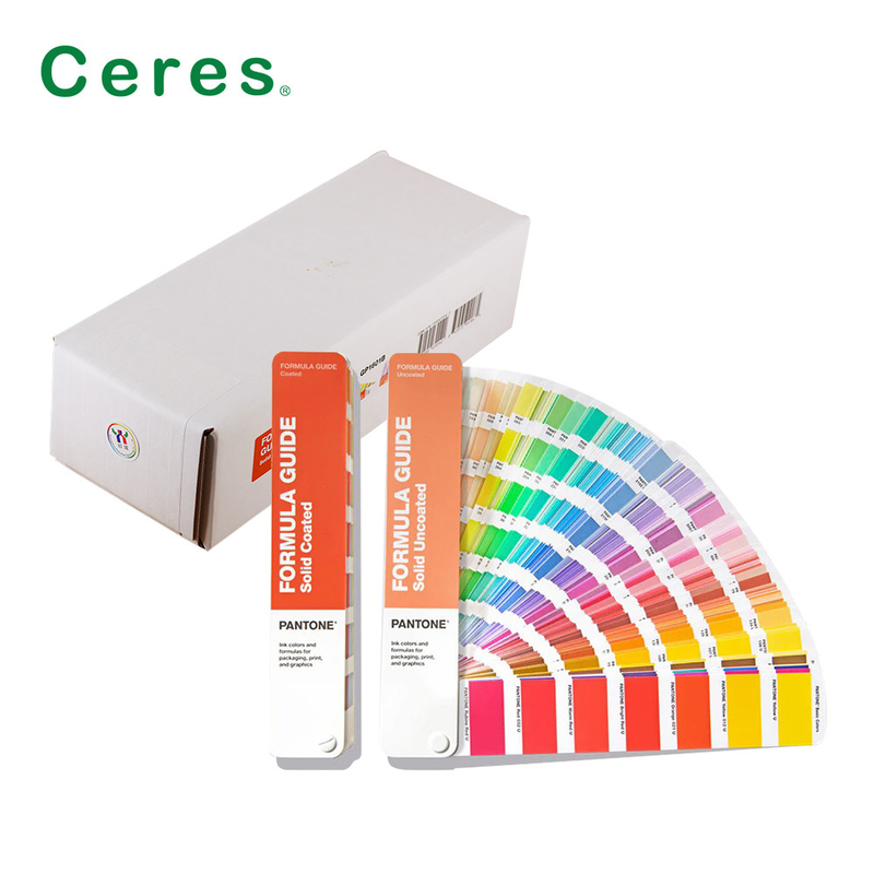 GP1601B Przewodnik do formuły Pantone powlekany Niepowlekany 2390 Kolory 2 sztuk Set