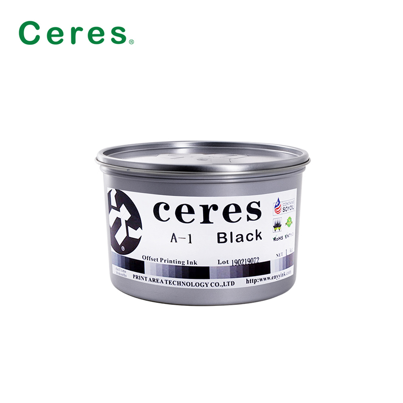 Ceres A-1 Nietoksyczne Wysokiego Połysku 2 lata Żywotność Soja Fasy Offset Tisk Tisk do koloru CMYK