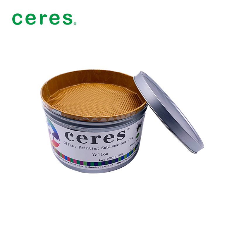 Atrament sublimacyjny magenta do druku offsetowego z małą różnicą kolorów, dobrą powtarzalnością i przydatnością do maszyn 4-kolorowych