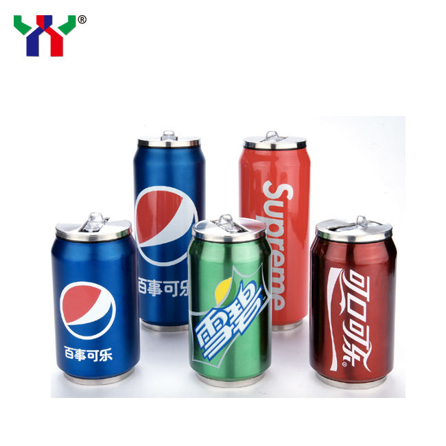 Pantone 485C czerwony atrament UV offsetowy do puszek i okładek piw z EN71-3, RoHS, zgodność z ASTM w opakowaniach 1 kg/CAN