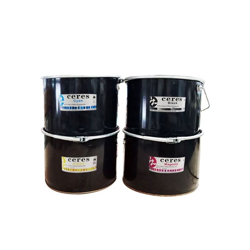 Drukowanie gazet Coldset Web Offset Ink Solvent Based for Newspaper Printing in 20kg Iron Barrel