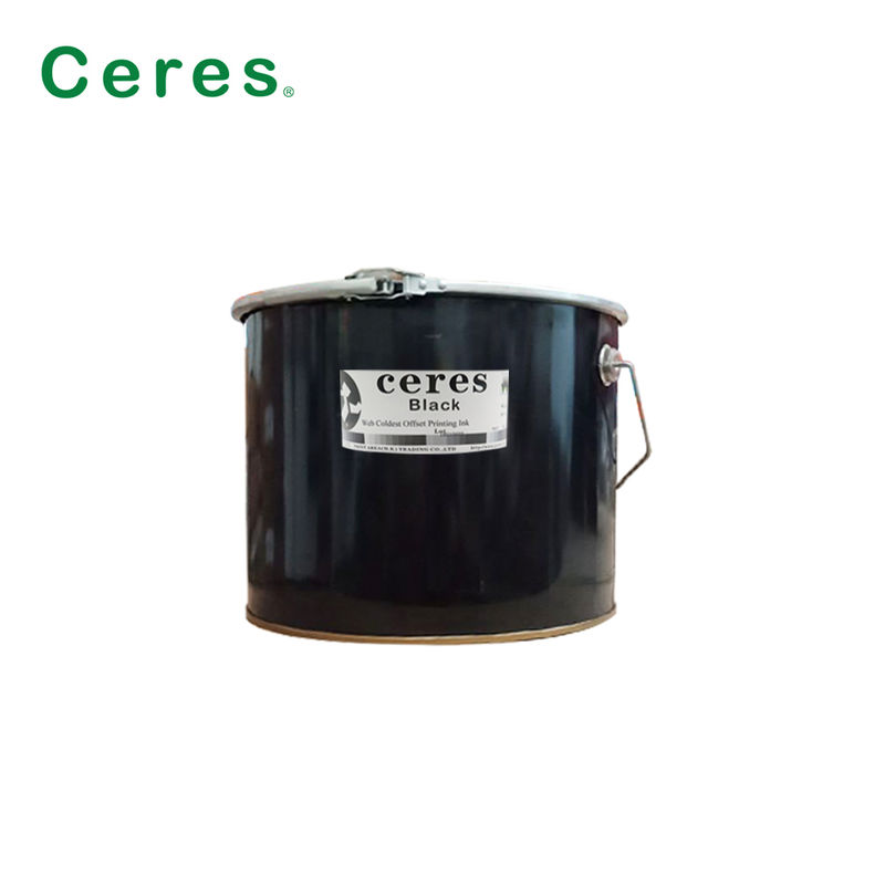 Drukowanie gazet Coldset Web Offset Ink Solvent Based for Newspaper Printing in 20kg Iron Barrel