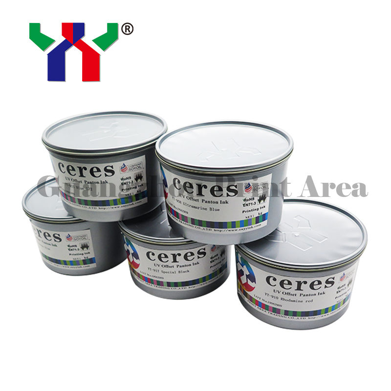 YT-910 Tusz offsetowy UV z 24-miesięczną gwarancją, w 100% bezpieczny i przetestowany do druku opakowań