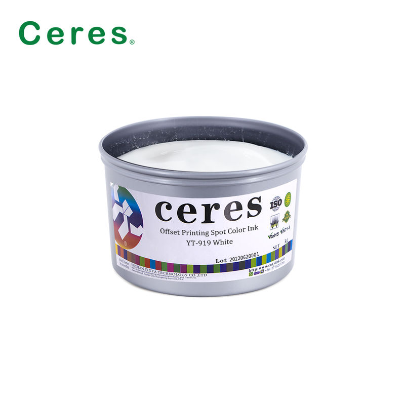 Pantone Spot Color Ofset Printing Ink Based on Solvent z wysoką otwartością do druku opakowań