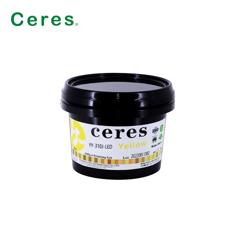 UV Offset Ink Ciepły czerwony kolor Szybkie suszenie z dobrą wydajnością transferu do druku offsetowego