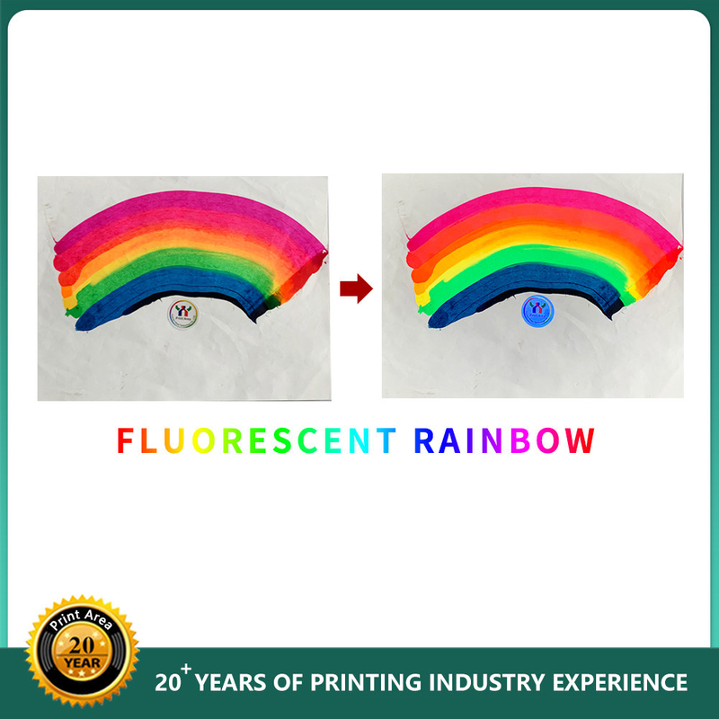 Ofset UV Fluorescent Ink 1 kg Pudełka Normalne Suche Eco Solvent Ink Karton