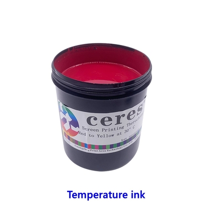 30 stopni Temperaturowo wrażliwy atrament Ceres Odwracalny atrament do druku ekranowego