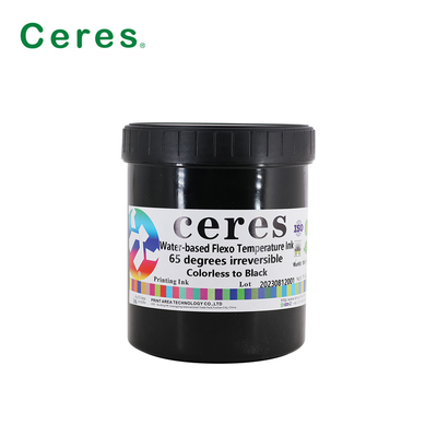 Thermochromic Irreversible Temperature Sensitive Ink Colorless To Black (Termokromiczny, nieodwracalny, czuły na temperaturę atrament bezbarwny na czarno)