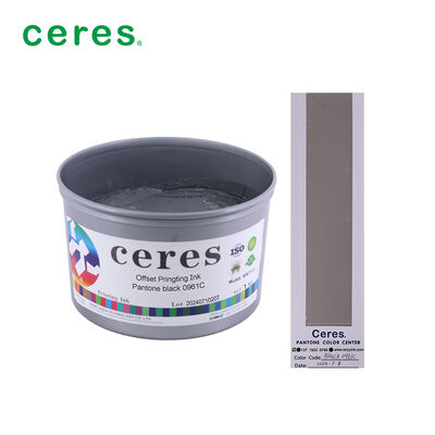 Atrament do druku offsetowego Pantone 0961c Czarny