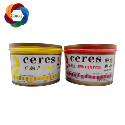 UV Ink do rysowania CMYK Ink do druku fluorescencyjnego offsetowego